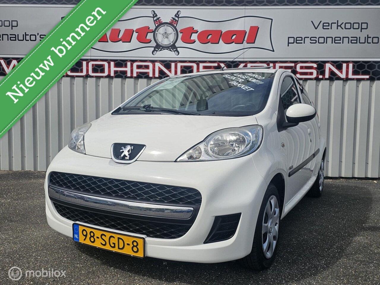 Peugeot 107 - 1.0-12V Sportium I Airco I Elektr.pakket I Lage KM's ! - AutoWereld.nl