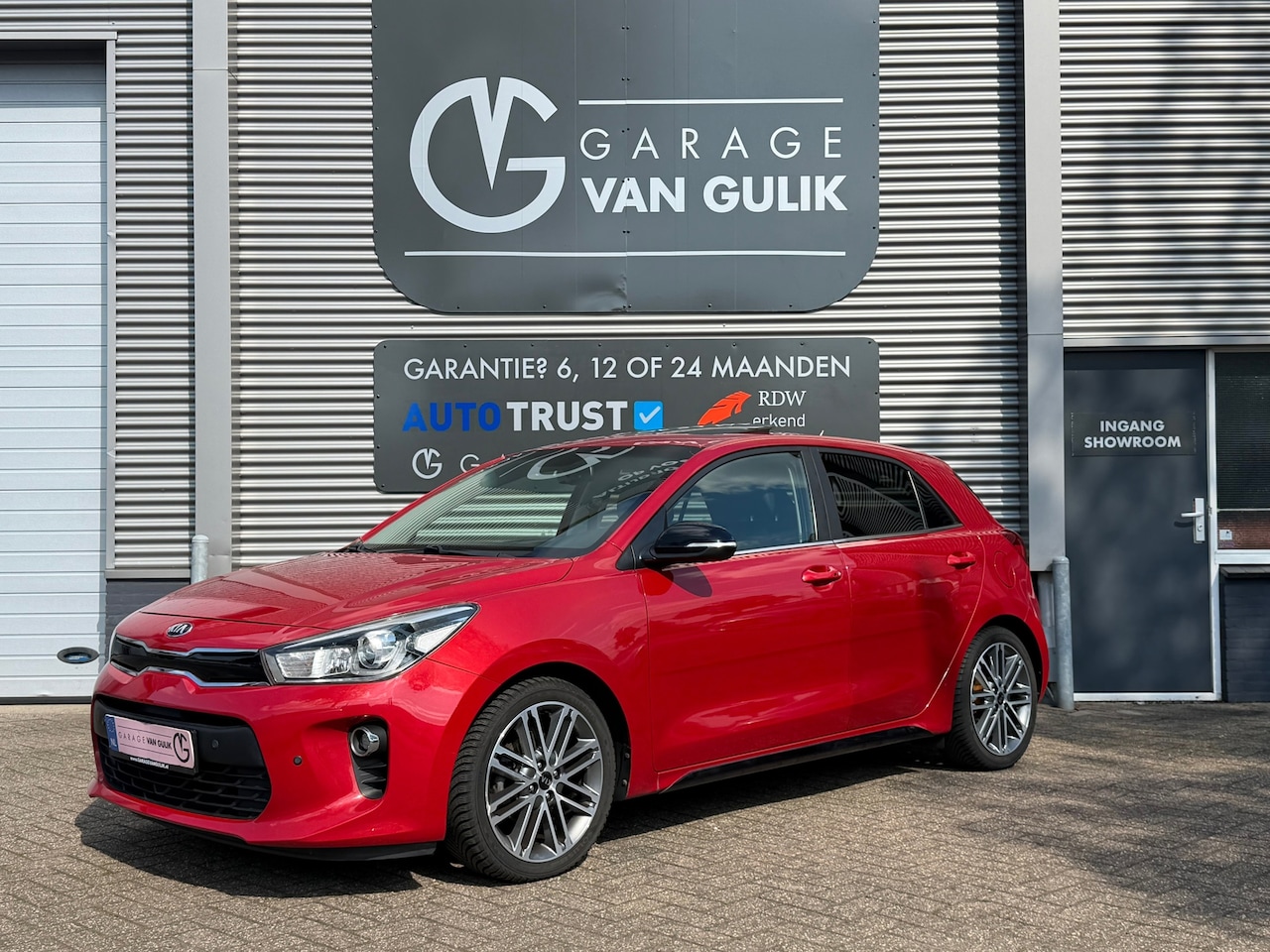 Kia Rio - 1.0 120PK TGDI Platinum Clima,Cruise,Schuifdak,AppleCarPlay,Trekhaak,PdcV+A,Bluetooth,Came - AutoWereld.nl