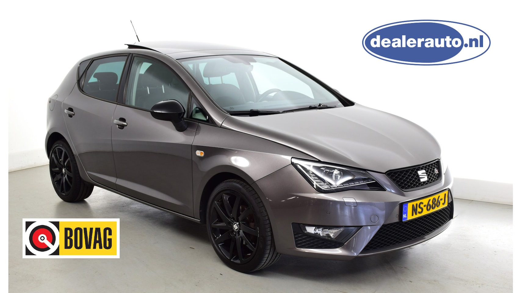 SEAT Ibiza - 1.0 EcoTSI FR Connect 1e Eig. Panorama-Camera- stoelverw, kantel/ panodak, multistuur, pri - AutoWereld.nl