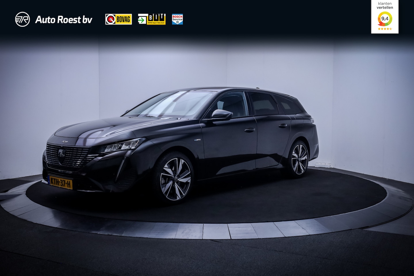 Peugeot 308 SW - 1.6HYBR.180 pk ALLURE Pack FULL LED | 360 CAM | CARPLAY | NAVI | DAB | CLIMA | CRUISE | PD - AutoWereld.nl