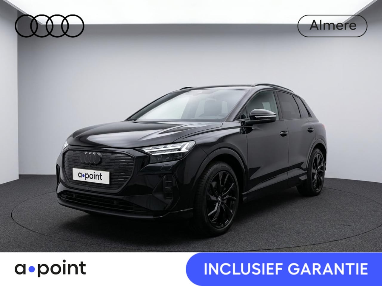 Audi Q4 e-tron - 40 Launch edition Advanced 77 kWh 204PK | Clima | Leder | Zwart optiek | Navigatie | - AutoWereld.nl