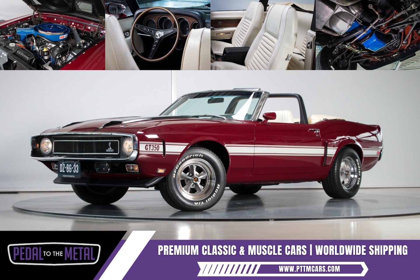 Shelby GT350 - Convertible | Numbers Matching | Restored - AutoWereld.nl
