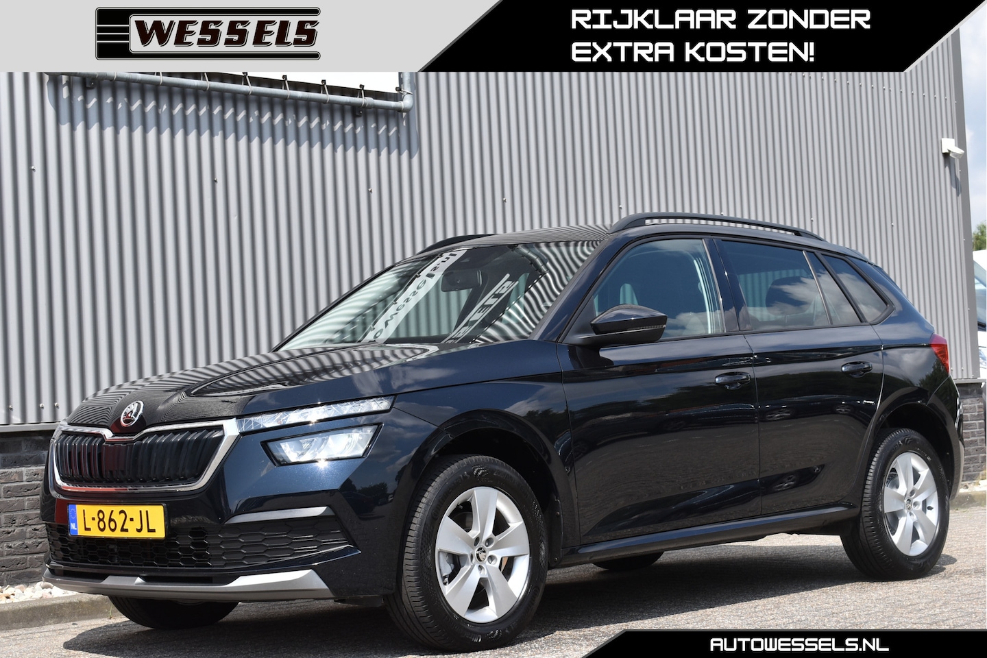 Skoda Kamiq - 1.0 TSI Ambition NL-auto, Cruise, Carplay, DAB. PDC, Lane Assist - AutoWereld.nl