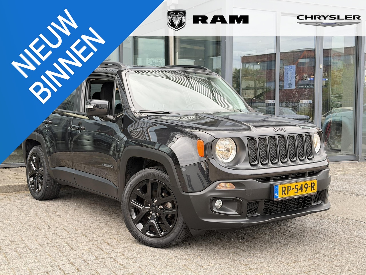 Jeep Renegade - 1.4 MultiAir Night Eagle II 1.4 MultiAir Night Eagle II - AutoWereld.nl