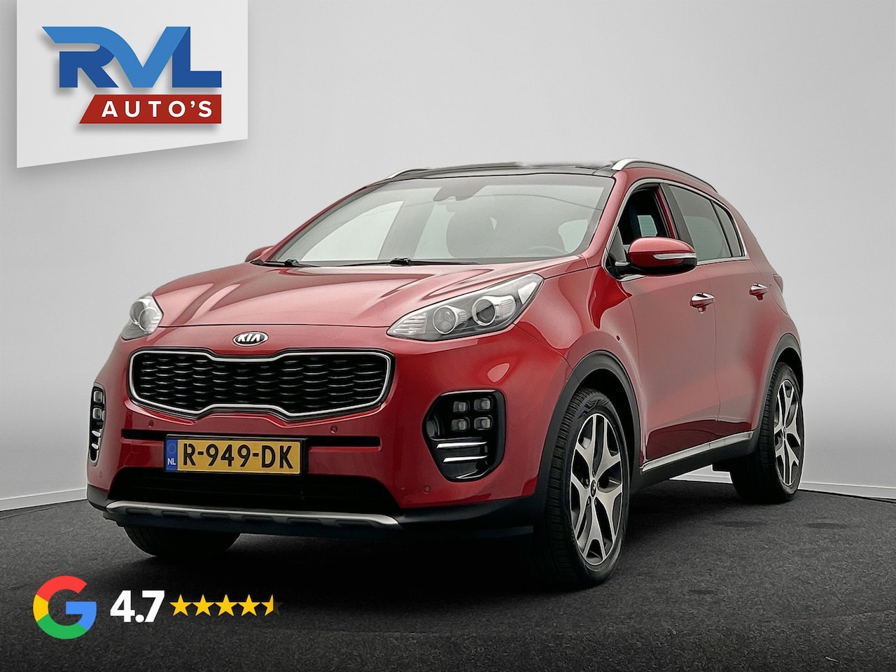 Kia Sportage - 1.6 T-GDI GT-Line PlusLine| Dealer Onderhouden | Stoel/Stuur verwarming | Leder | Carplay - AutoWereld.nl