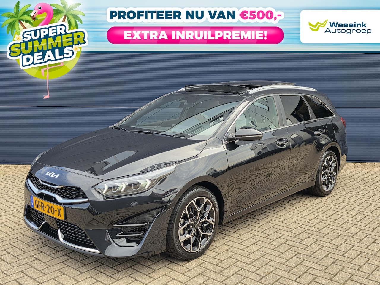 Kia Cee'd Sportswagon - Ceed Sw T-GDi 140 pk GT-Line SUMMER DEALS | Schuif/kantel dak | Carplay | Stoel- Stuurverw - AutoWereld.nl