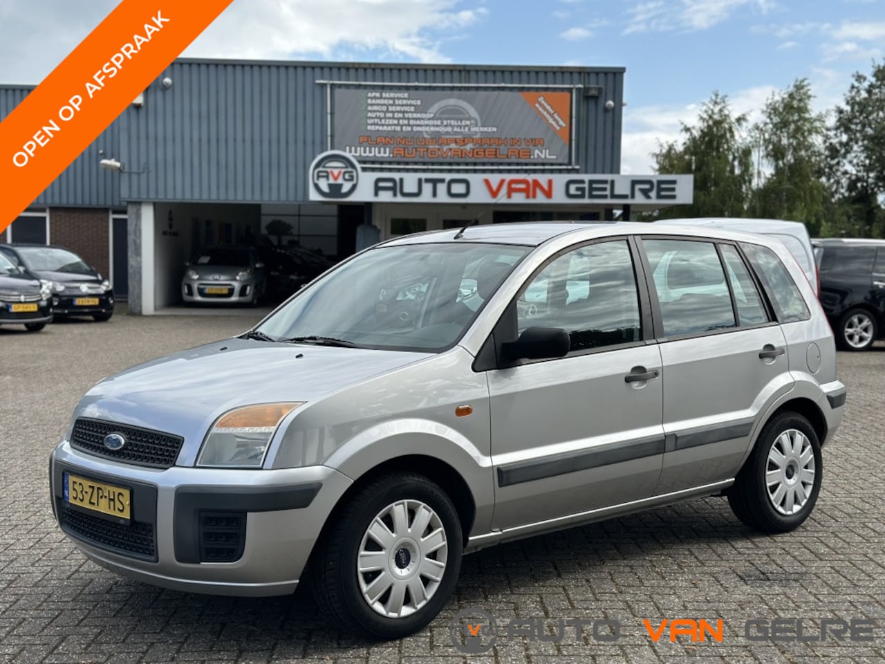 Ford Fusion - 1.4-16V Cool & Sound Ruime APK*NAP KILOMETERS*5DRS*Airco - AutoWereld.nl