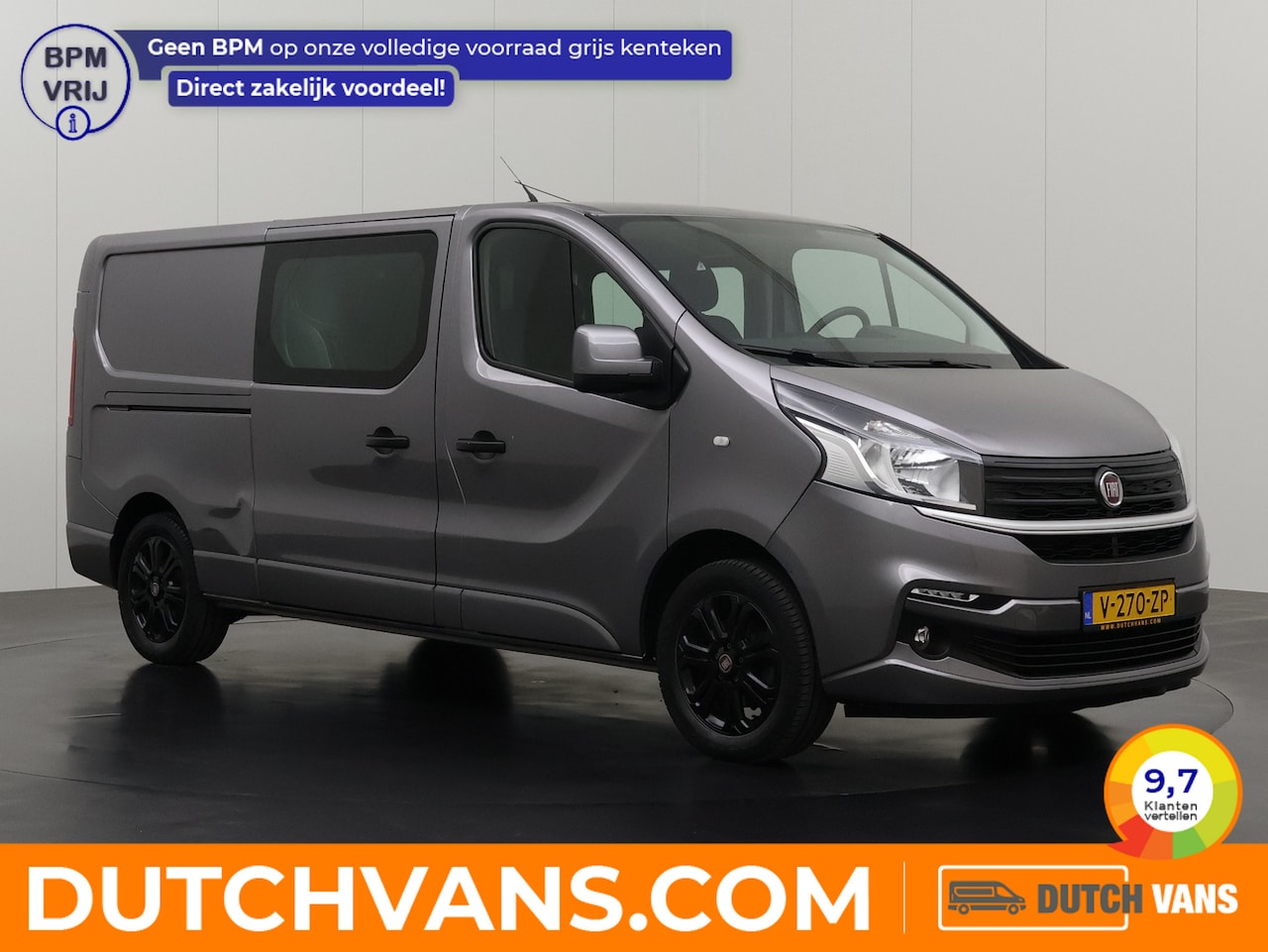 Fiat Talento - 1.6 MJ EcoJet Lang Dubbele Cabine | Airco | Cruise | Trekhaak - AutoWereld.nl