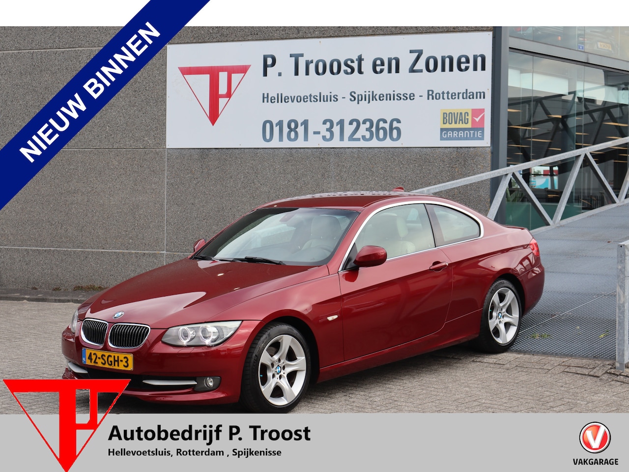 BMW 3-serie Coupé - 320i Corporate Lease Business NL Auto/Stoelverwarming/Navigatie/Cruise control/Climate con - AutoWereld.nl