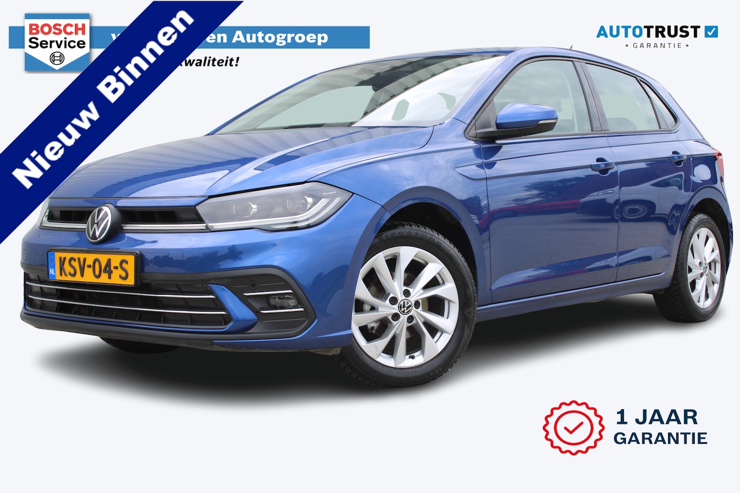 Volkswagen Polo - 1.0 TSI Life | Incl. 12 maanden garantie | Apple carplay/Android auto | Airco | DAB radio - AutoWereld.nl