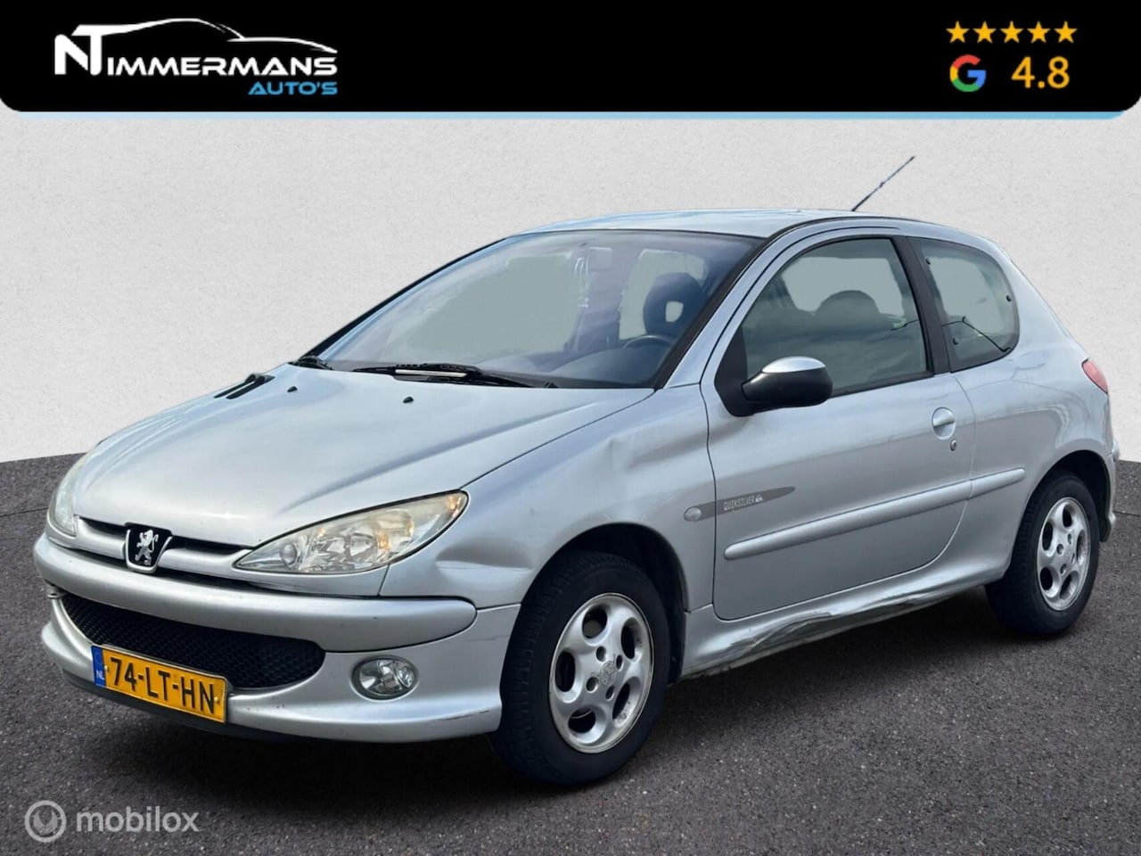 Peugeot 206 - 1.4 Quiksilver|APK 12-26|AIRCO|ELEK RAMEN|NL-AUTO - AutoWereld.nl