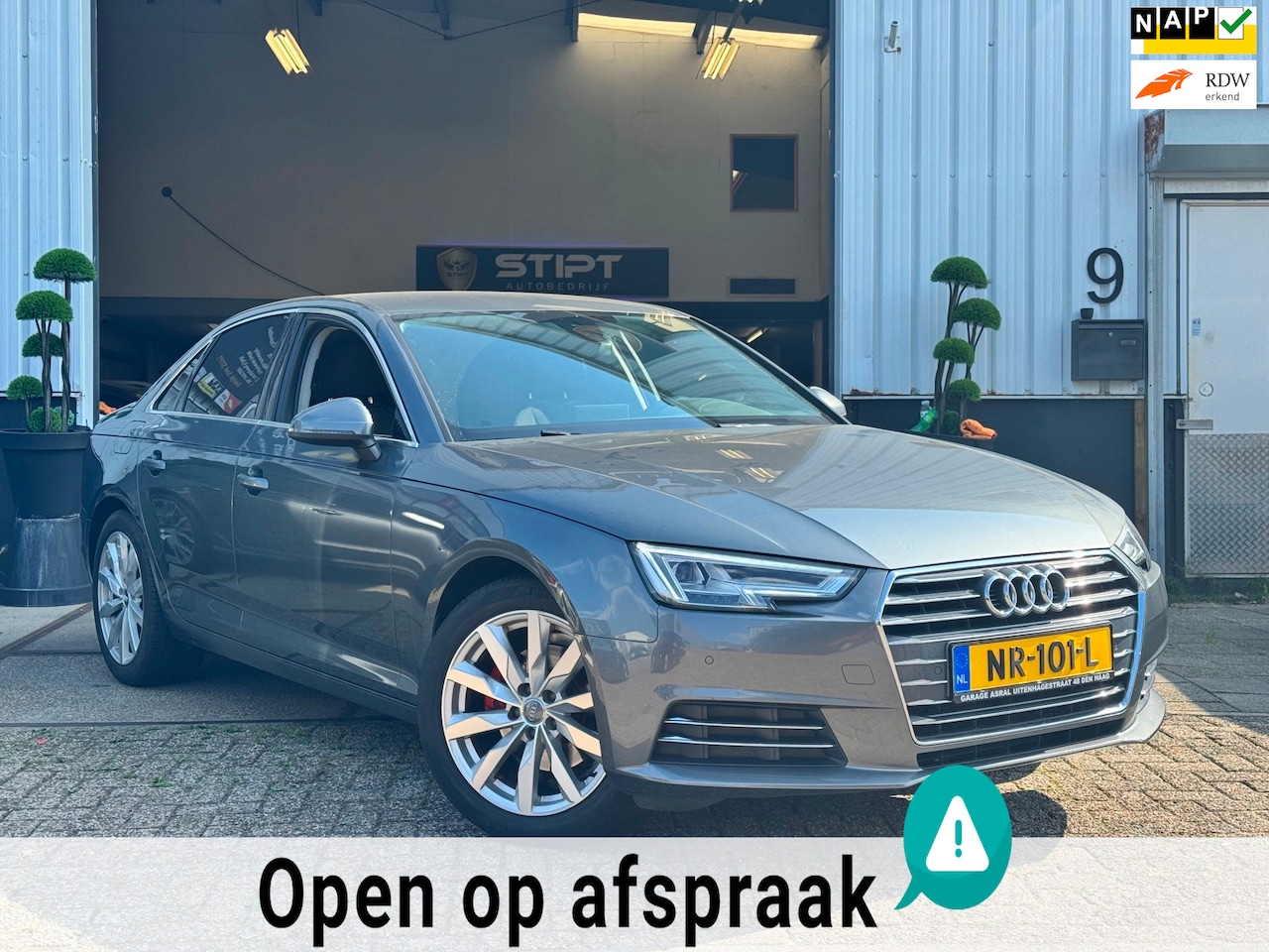 Audi A4 Limousine - 1.4 TFSI | Sport Lease Edition | ORG. NL | NAP | AUTOMAAT | PARK. SENSOREN | APK | 2017 | - AutoWereld.nl