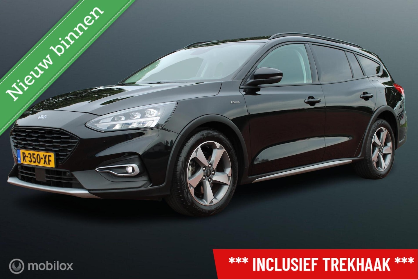 Ford Focus Wagon - 1.0 EcoBoost Hybrid Active X Business 1.0 EcoBoost 155 PK Hybrid Active X Business, Trekhaak, Stoel-stuurverwarming, Clima, Crui - AutoWereld.nl