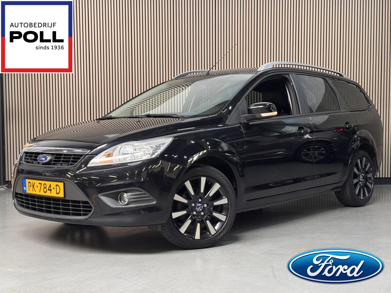 Ford Focus Wagon - 1.6 Ti-VCT 115pk Half Leer Trekhaak Voorruitverwarming 17" LM velgen Privacy Glass Dealero - AutoWereld.nl