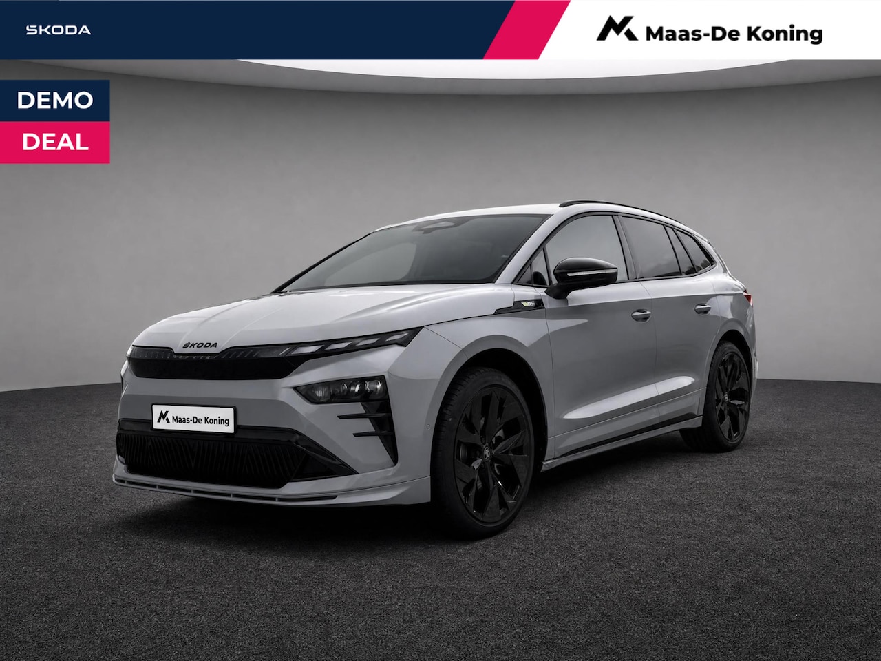 Skoda Enyaq iV - 85 RS 340PK 4X4 Upgrade Maxx | Panoramadak | Trekhaak (2200KG) | 21 Inch Vision Black | De - AutoWereld.nl