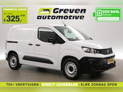 Opel Combo-e - Peugeot e-Partner 136pk 50 kWh | Snelladen | SOH 94% | Airco | Camera | Parkeersensoren