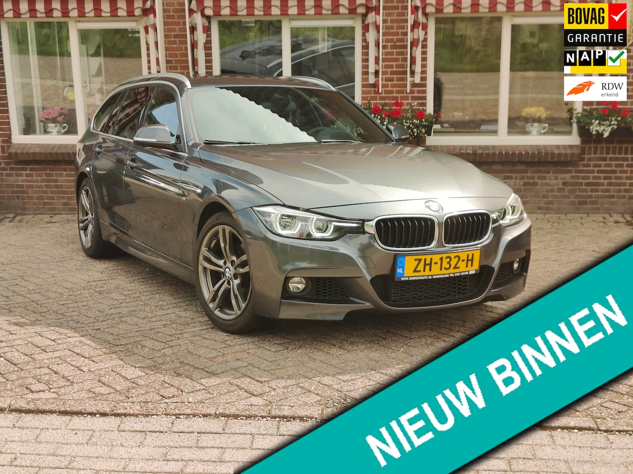 BMW 3-serie Touring - 318i M Sport Corporate Aut. Clima Navi Cruise Tr.haak - RIJKLAAR - - AutoWereld.nl
