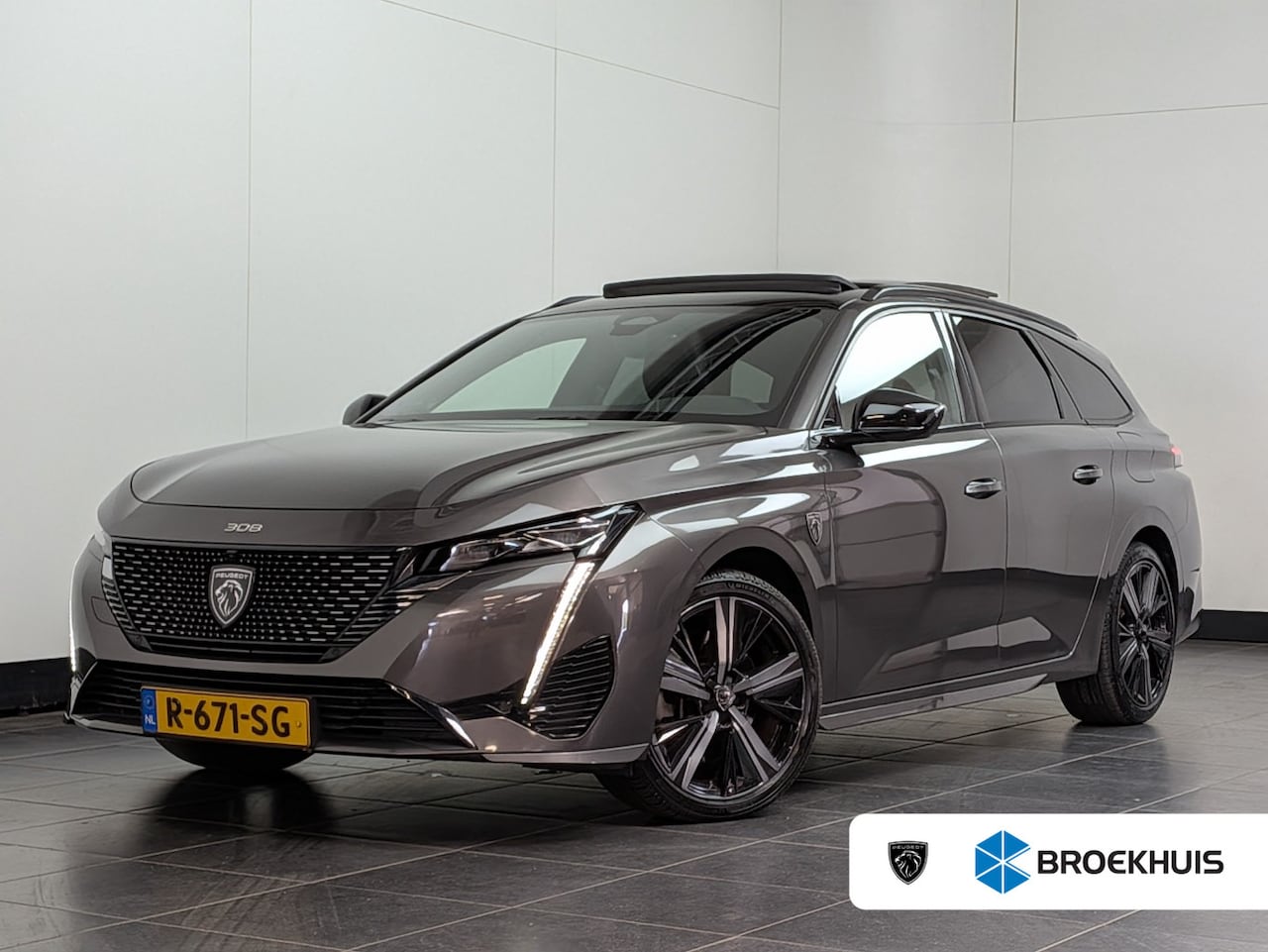 Peugeot 308 SW - 1.6 HYbrid 180 GT Pack Business Lederen Bekleding | Focal Hi-Fi | Glazen Schuif-/Kantel Da - AutoWereld.nl