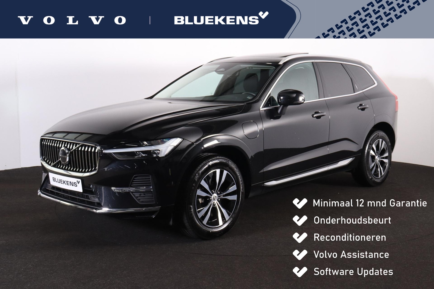 Volvo XC60 - T6 Recharge AWD Core Bright - Panorama/schuifdak - IntelliSafe Assist & Surround - Adaptie - AutoWereld.nl