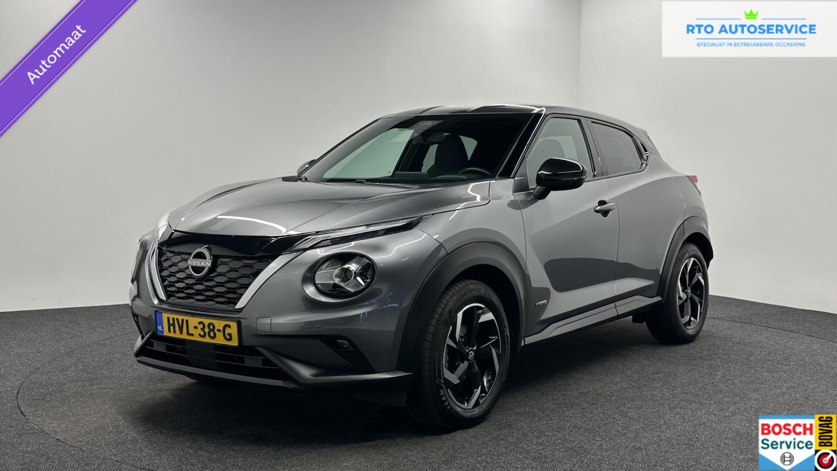 Nissan Juke - 1.6 Hybrid Business Design TREKHAAK CARPLAY NAVI ECC 31000 KM. - AutoWereld.nl