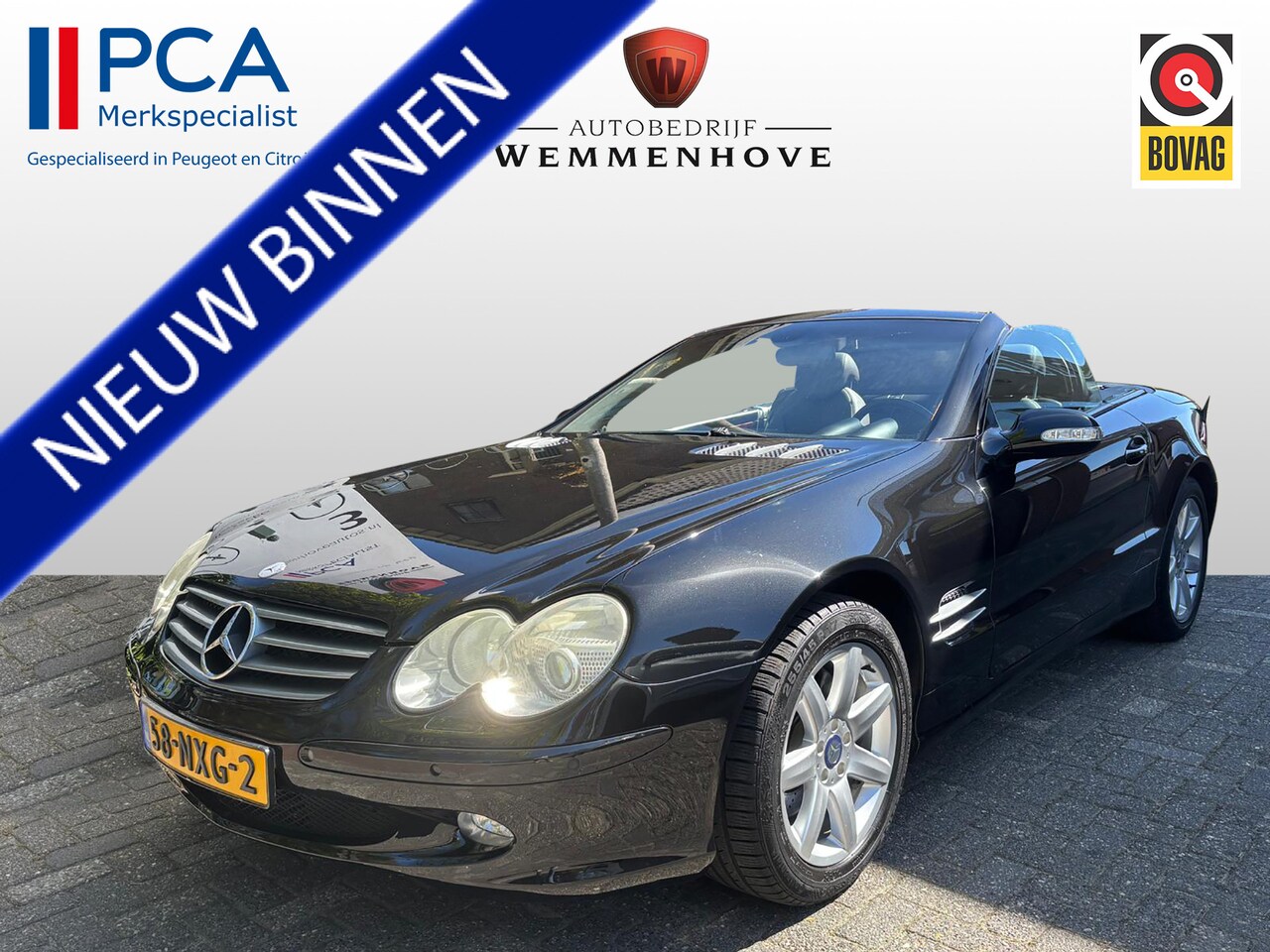 Mercedes-Benz SL-klasse Cabrio - 500 Automaat - AutoWereld.nl