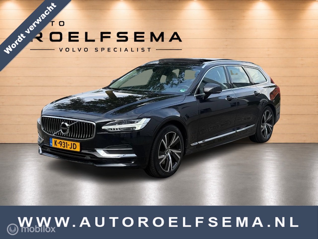 Volvo V90 - 2.0 T4 Inscription | Massage | Panoramadak | BLISS | Adaptive Cruise | Camera | Head Up | - AutoWereld.nl