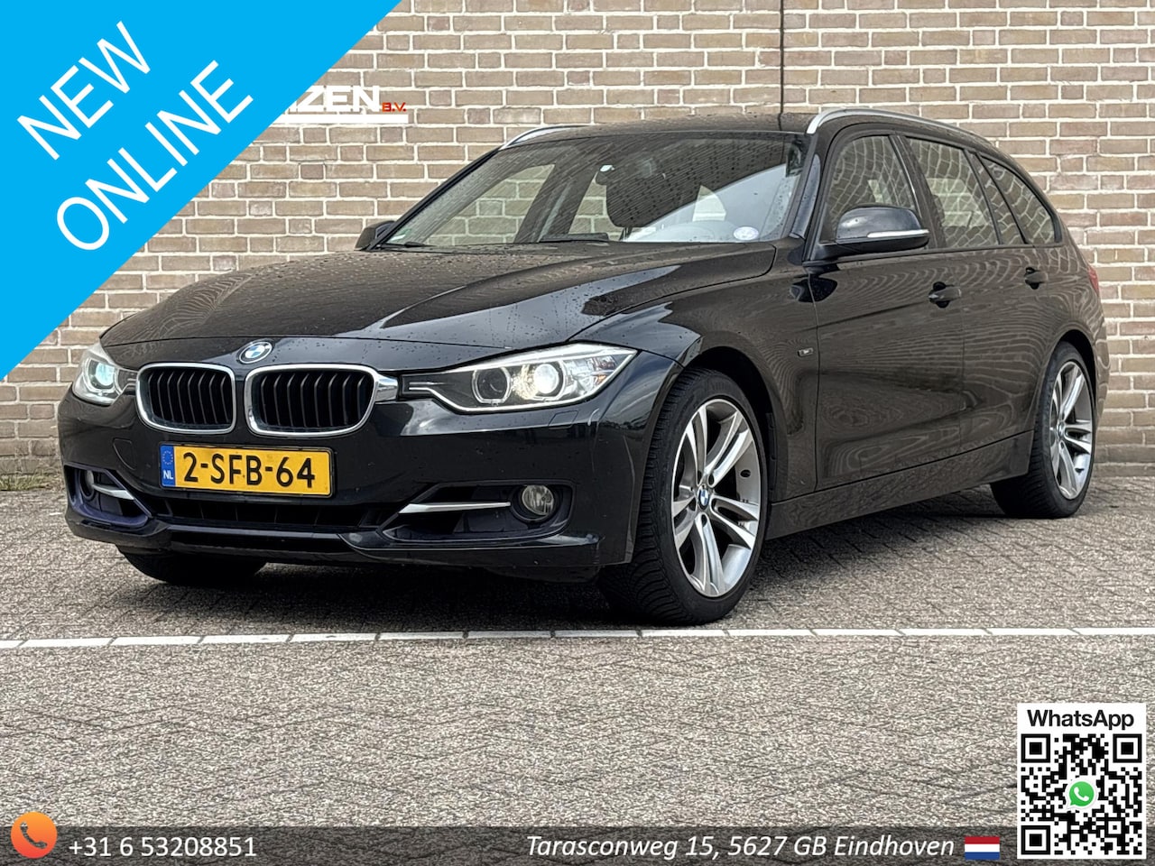 BMW 3-serie Touring - 328i High Executive Automaat | Leder | Cruise | Climate | Stoelverwarming | - AutoWereld.nl