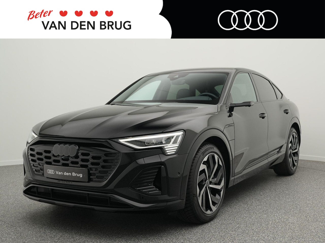 Audi Q8 Sportback e-tron - 55 quattro Edition 115 kWh 408PK | SoH 94% | Matrix Koplampen | Black Optiek | 21inch | 36 - AutoWereld.nl