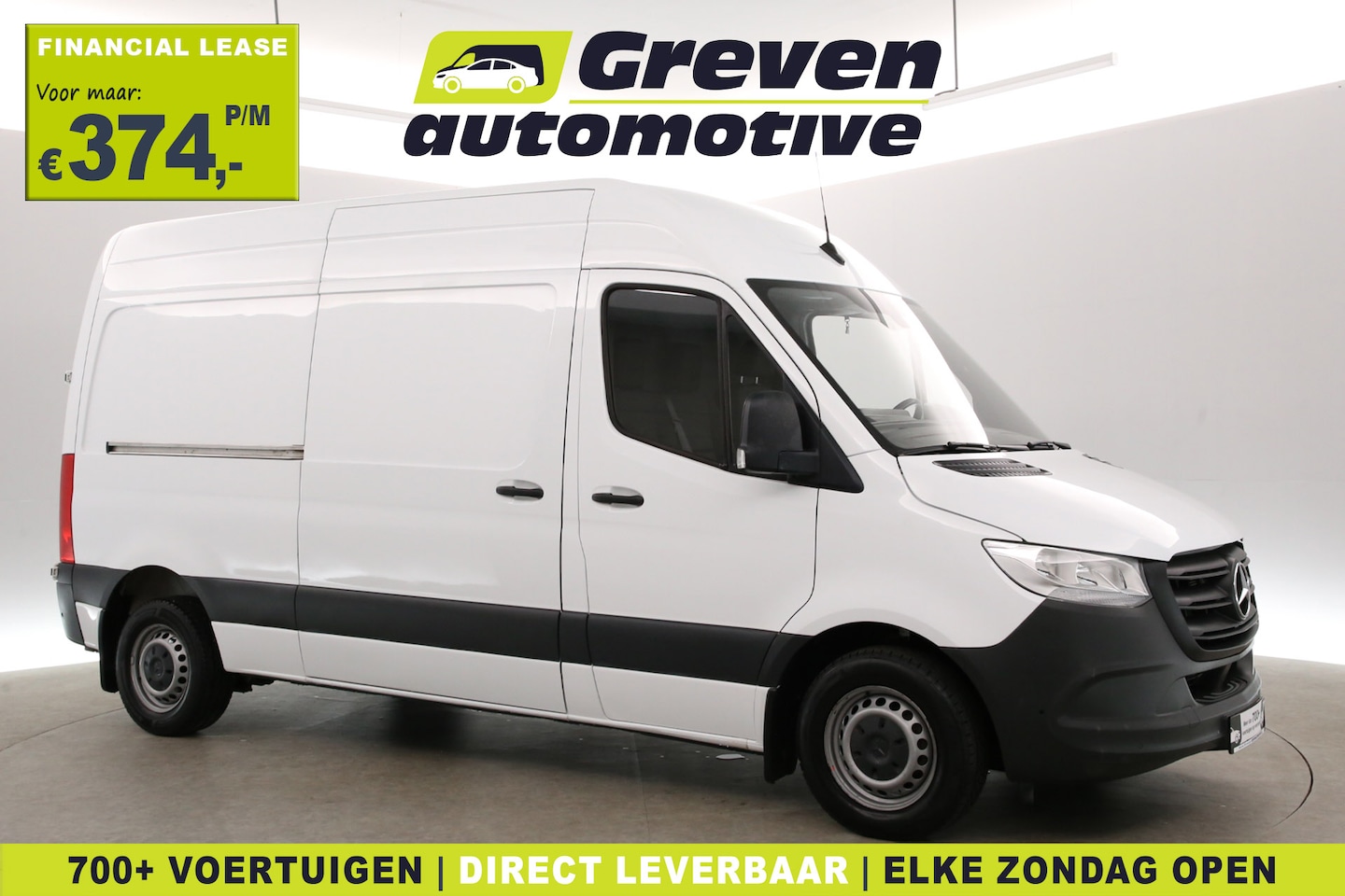 Mercedes-Benz Sprinter - 314 CDI 143PK L2H2 | Automaat | Airco | Camera | Cruise | 3 Zits | Trekhaak | Carplay - AutoWereld.nl