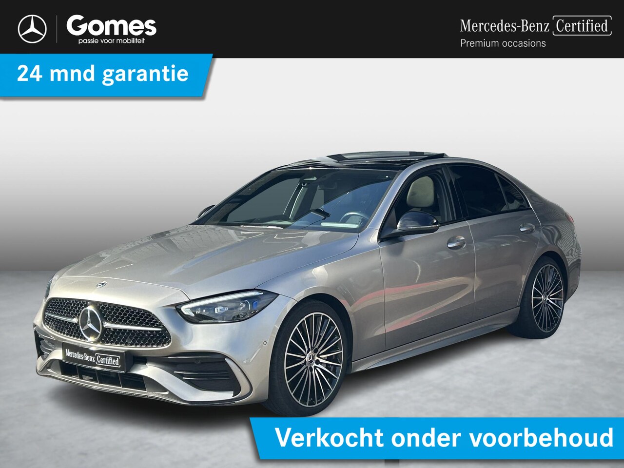Mercedes-Benz C-klasse - 180 AMG | Panoramadak | Night Pakket - AutoWereld.nl