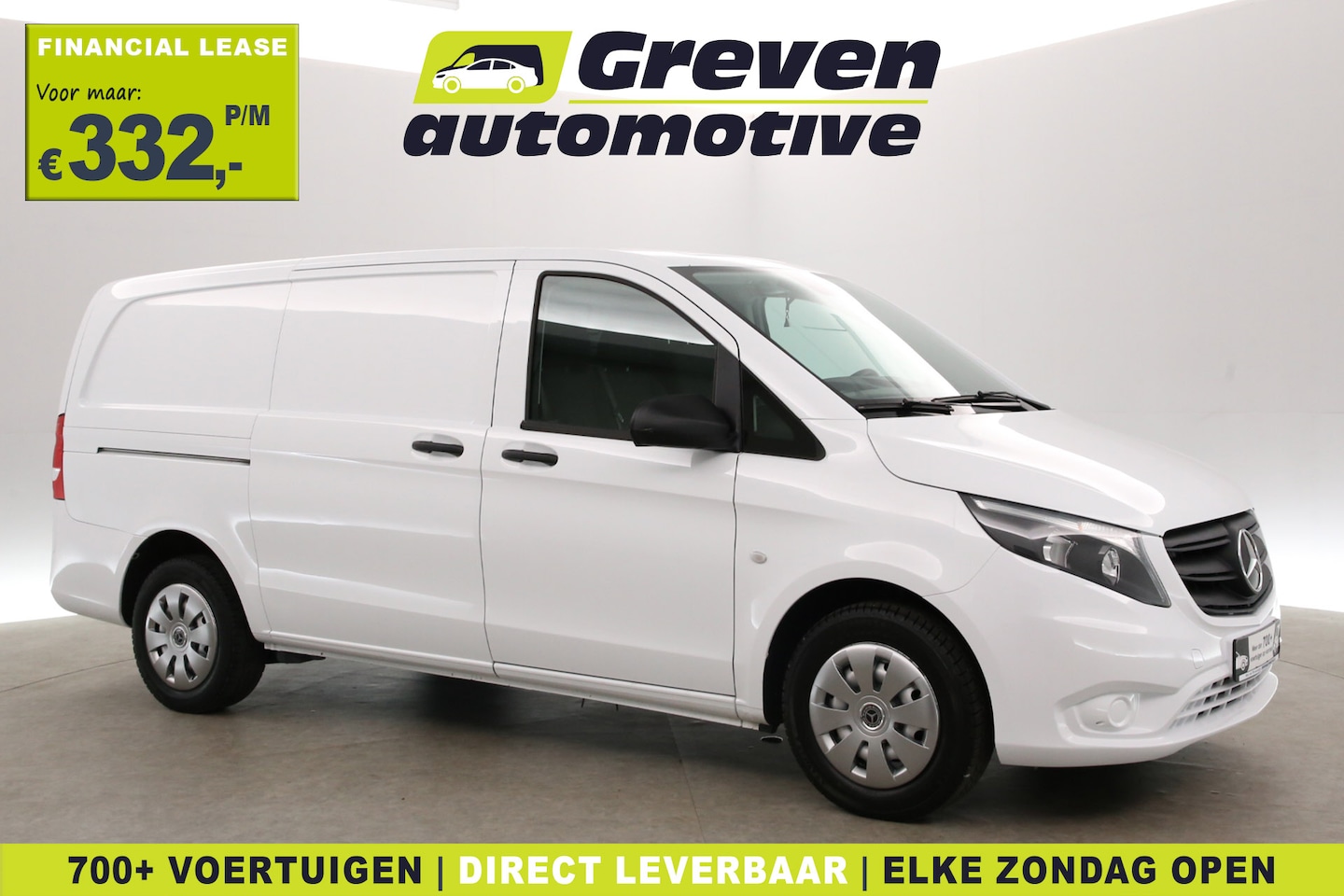 Mercedes-Benz Vito - 114 CDI Lang | Automaat | Airco | Cruise | 3 Zits | Carplay | Parkeersens. - AutoWereld.nl