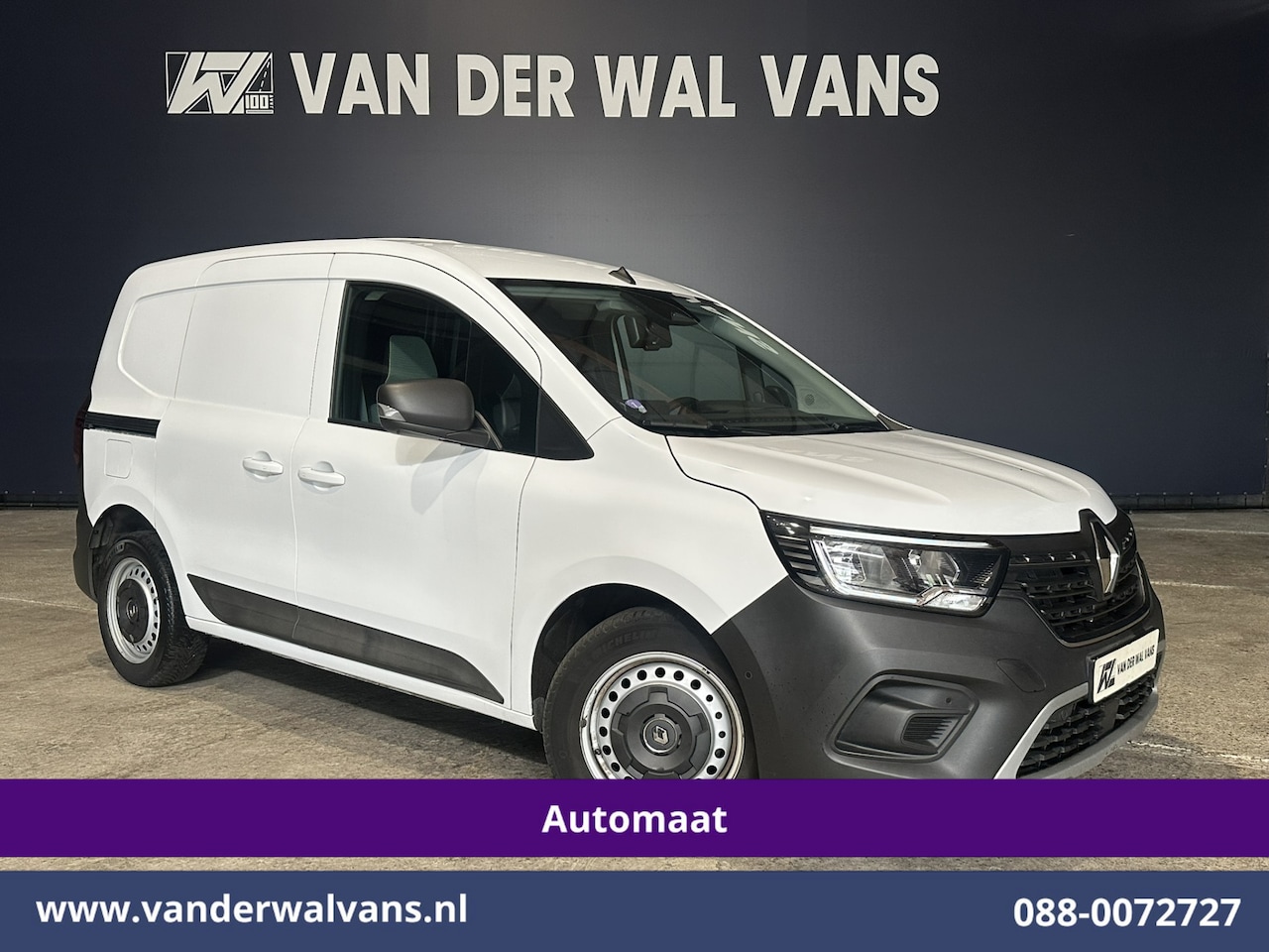 Renault Kangoo - 1.3 TCe 131pk Automaat Benzine L1H1 Euro6 Airco | 2x zijdeur | Camera | Cruisecontrol Park - AutoWereld.nl