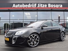 Opel Insignia - 2.8 Turbo 325pk OPC Automaat 4x4 Bi-Xenon | Recaro Sportstoelen | Zwart Leder | Schuif/Kan
