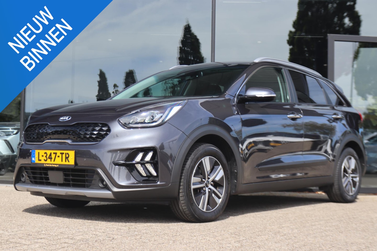 Kia Niro - 1.6 GDI HYBRID DYNAMICPLUSLINE | LEDER | ACC | CAMERA | STUUR/STOELVERW. | CARPLAY - AutoWereld.nl