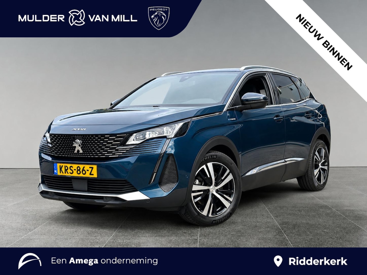 Peugeot 3008 - GT 1.6 HYbrid4 PHEV 300pk 4x4 e-EAT8 | NIGHTVISION | LEDER/STOF | STOELVERW. | 180° CAMERA - AutoWereld.nl