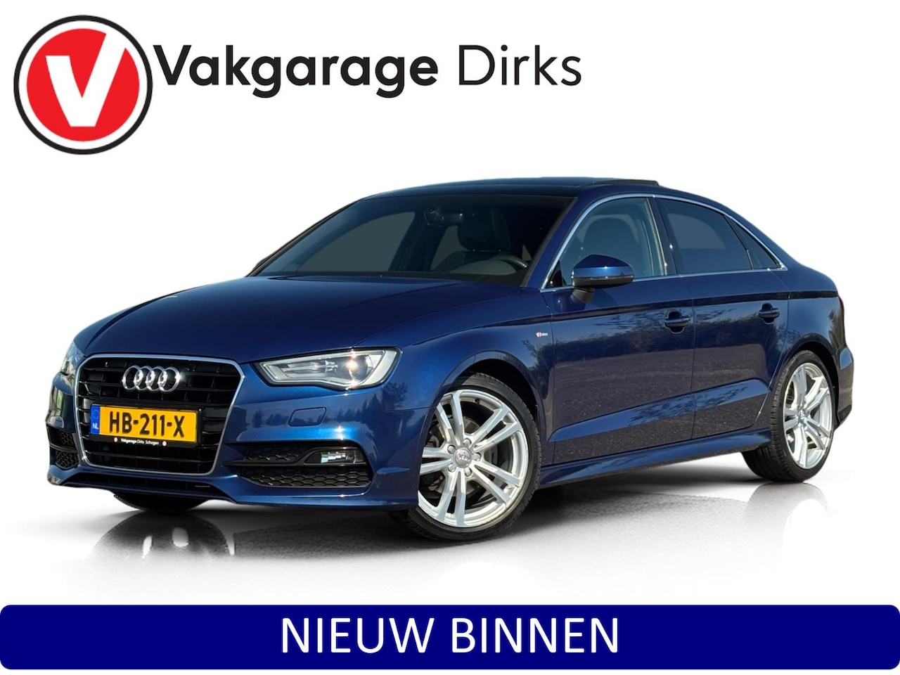 Audi A3 Limousine - 1.4 TFSI 150 PK S-Line ✅ Pano ✅ Xenon ✅ Sportstoelen - AutoWereld.nl
