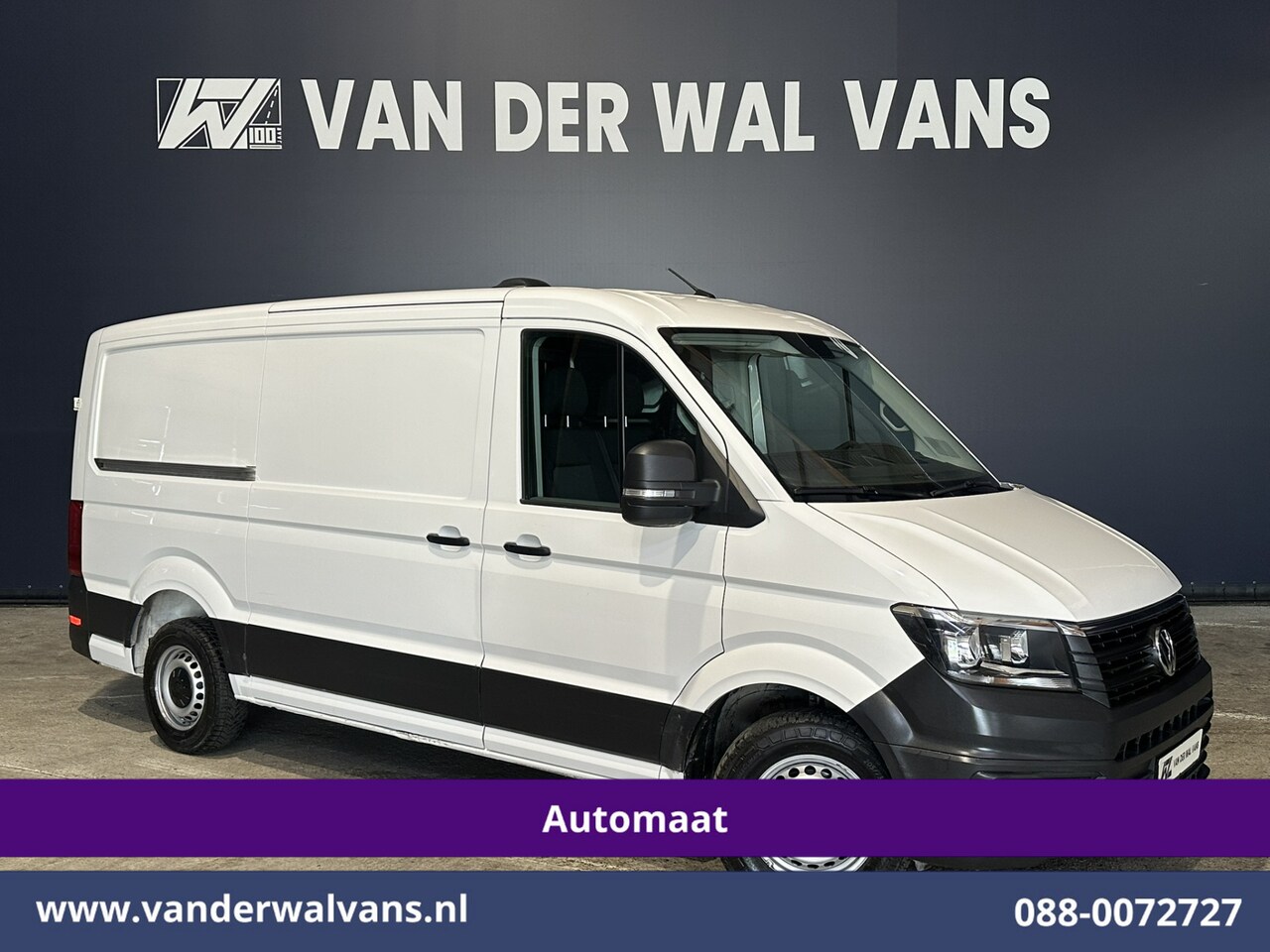 Volkswagen Crafter - 2.0 TDI 141pk L3H2 L2H1 inrichting Euro6 Airco | Camera | Apple Carplay | Parkeersensoren - AutoWereld.nl