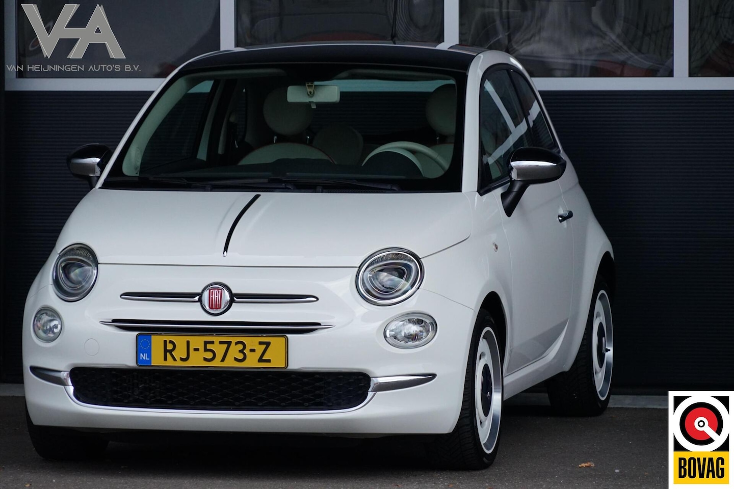 Fiat 500 - 0.9 TwinAir Turbo Anniversario 0.9 TwinAir Turbo Anniversario, NL, CarPlay, cruise - AutoWereld.nl