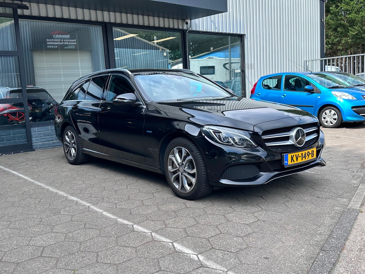 Mercedes-Benz C-klasse Estate - 350 e Lease Edition Plus/leder/Airco/Stoelverwarming/ - AutoWereld.nl