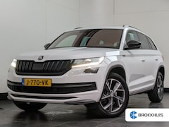 Skoda Kodiaq - 1.5 TSI Sportline Business 7p. l Elektr. Trekhaak l Pano Dak l Elekt. Stoel incl Memory l