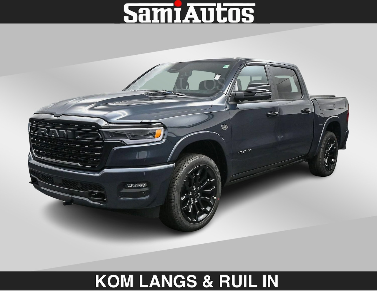 Dodge Ram Pick Up - LIMITED 2027 5.7 V8 HEMI | MAXIMAAL UITGERUST | NIEUWE KLEUR Forged Blue Metallic met Ebon - AutoWereld.nl