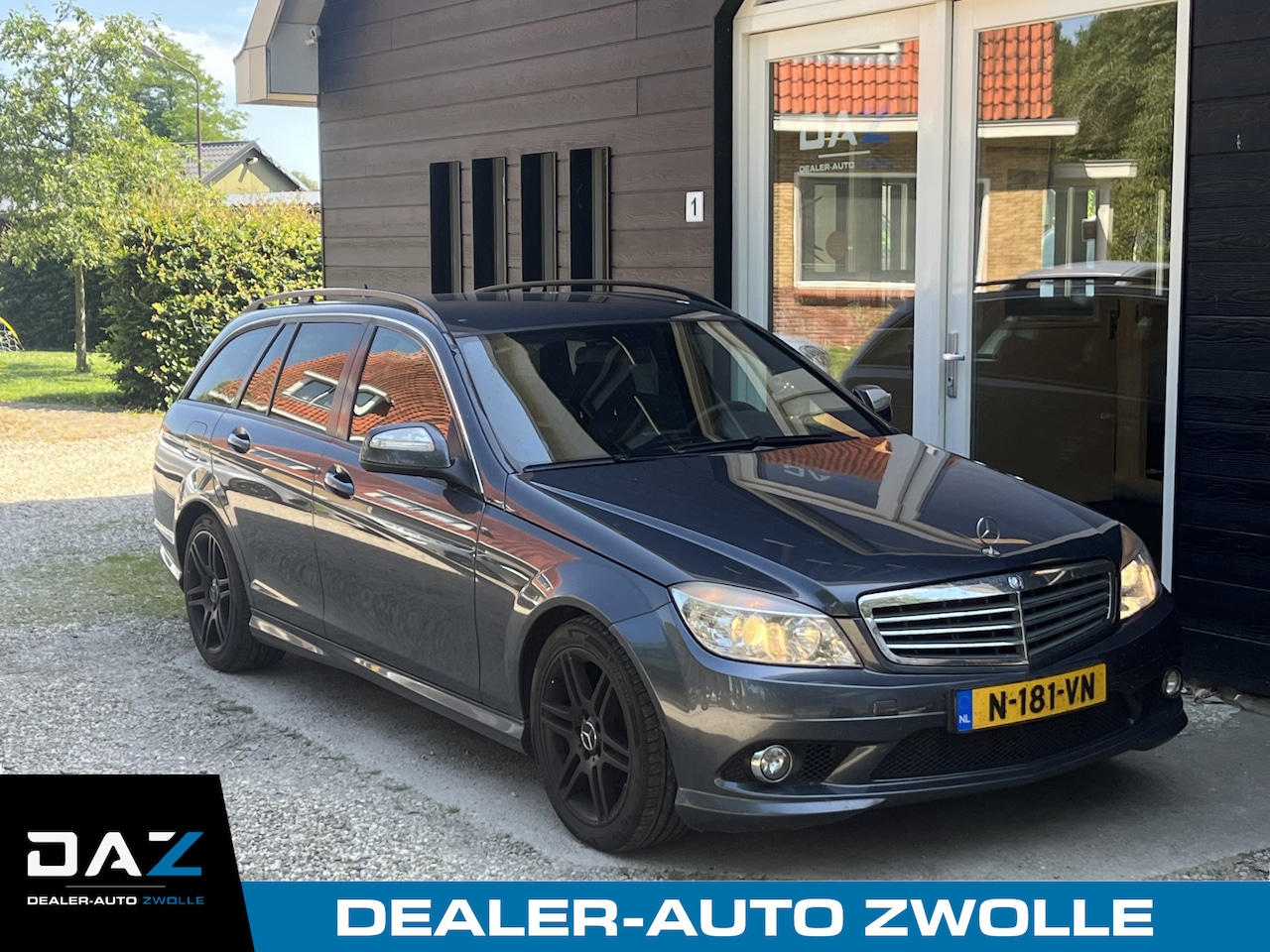 Mercedes-Benz C-klasse Estate - 180 K Business Class Ecc/Audio/Navi/Lm/Trekhaak - AutoWereld.nl