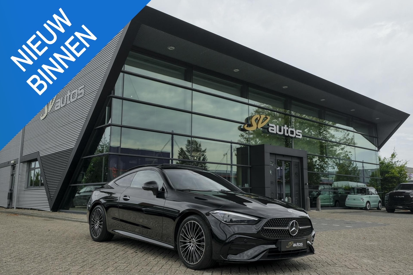 Mercedes-Benz CLE Coupé - CLE200 AMG 204pk Night pakket Panoramadak *BTW* NLauto Sfeerverlichting - AutoWereld.nl