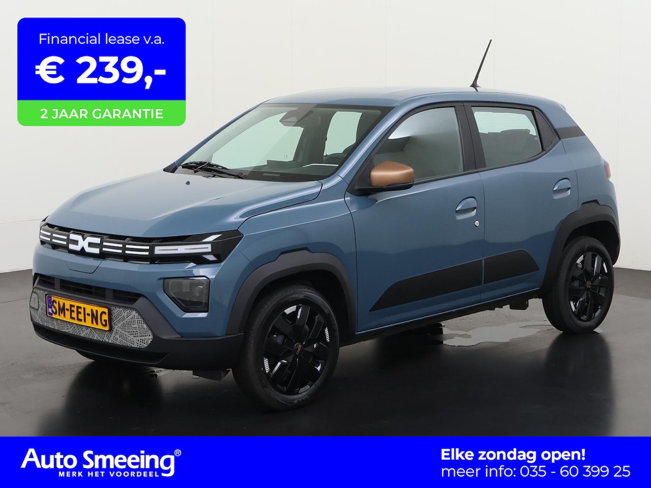Dacia Spring - Extreme 65 26.8 kWh | DC-snelladen | Achteruitcamera | PDC | CarPlay | Android | Zondag Op - AutoWereld.nl