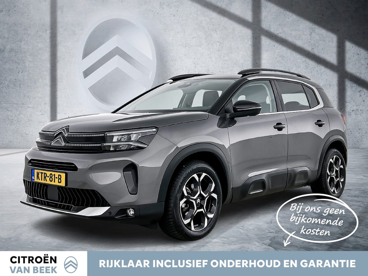Citroën C5 Aircross - Hybrid 145pk Automaat Max | Elektrische achterklep | Adaptive Cruise Control | Stoelverwar - AutoWereld.nl