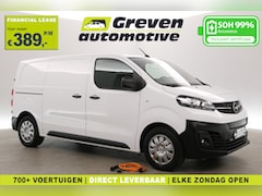 Opel Vivaro-e - 75 kWh 136PK L2H1 | Snelladen | SOH 99% | Airco | Cruise | 3 Zits | Carplay | Parkeersens