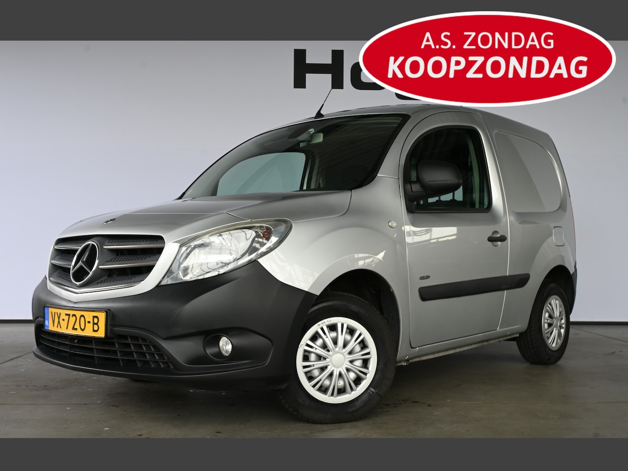 Mercedes-Benz Citan - 108 CDI BlueEFFICIENCY Airco Navigatie Trekhaak Rijklaarprijs! Inruil Mogelijk! - AutoWereld.nl