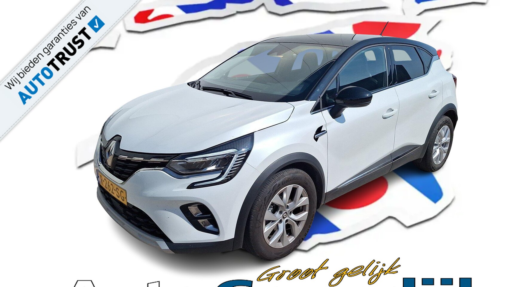 Renault Captur - 1.0 TCe 90 INTENS CARPLAY,CLIMA,LMV,LED,LMV - AutoWereld.nl