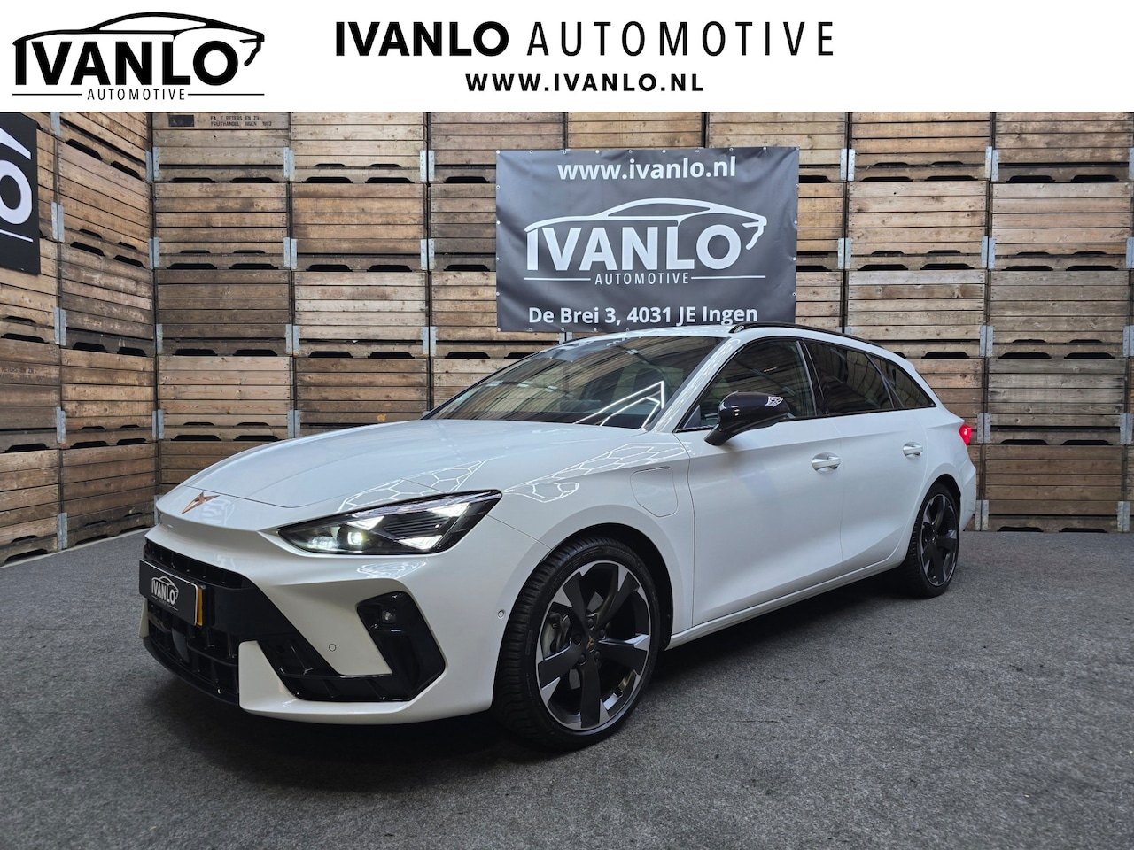 CUPRA Leon Sportstourer - 1.5 TSI e-Hybrid Business LED Navi Camera Clima Cruise Trekhaak 18"LM - AutoWereld.nl