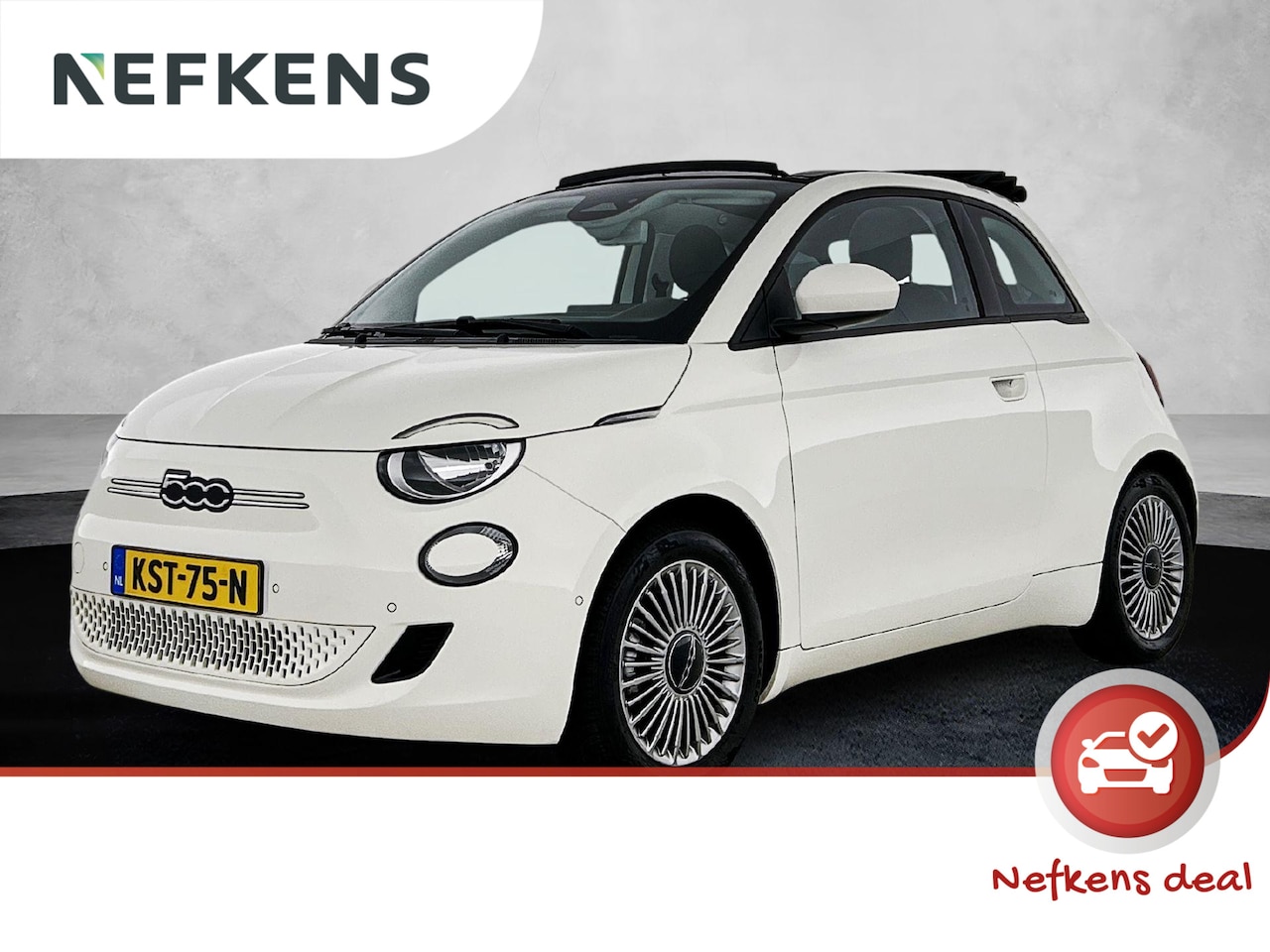 Fiat 500 - 118pk Icon 42 kWh Automaat | Appl eCarplay/Android Auto | Armsteun | Camera | Climate Cont - AutoWereld.nl